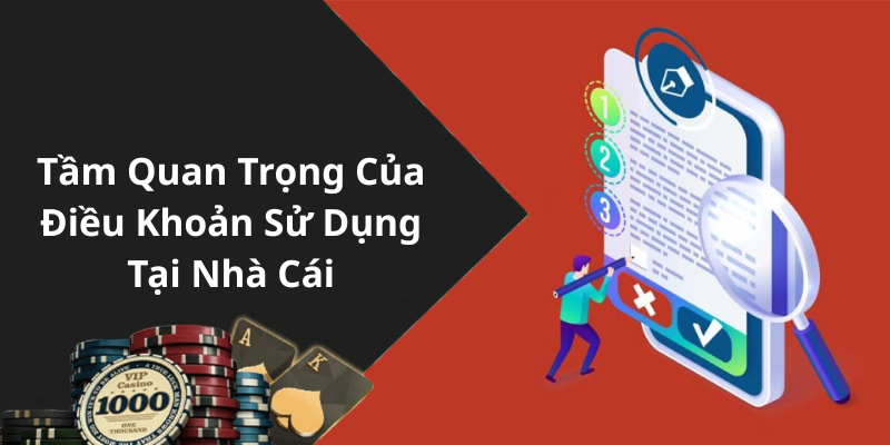 Tầm Quan Trọng Của Điều Khoản Sử Dụng Tại Nhà Cái